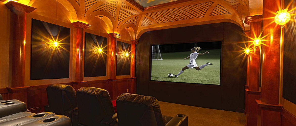 Custom Home Theater Total Room Design