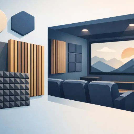 Acoustic Panels for Home Theater Rooms