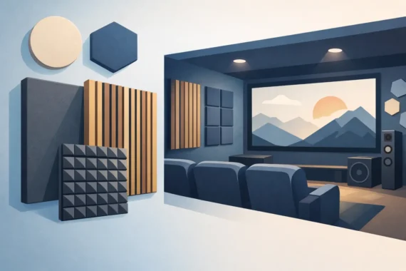 Acoustic Panels for Home Theater Rooms