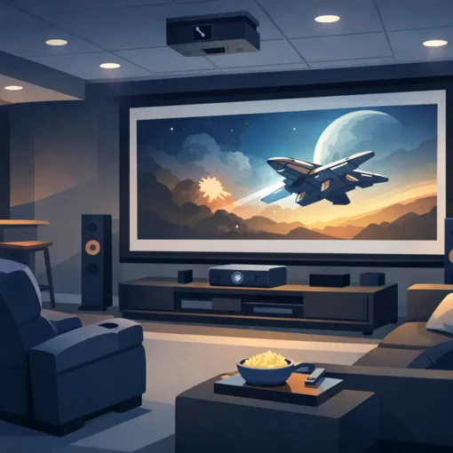Basement Home Theater Setup Done Right