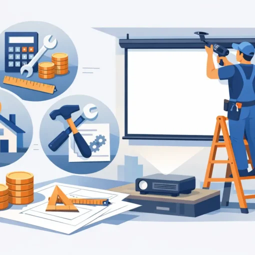 Projector Screen Installation Cost Explained