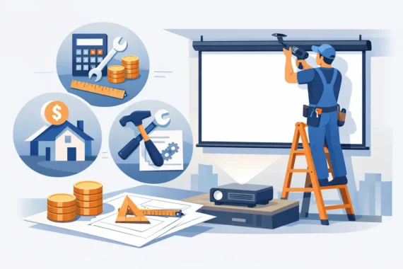 Projector Screen Installation Cost Explained