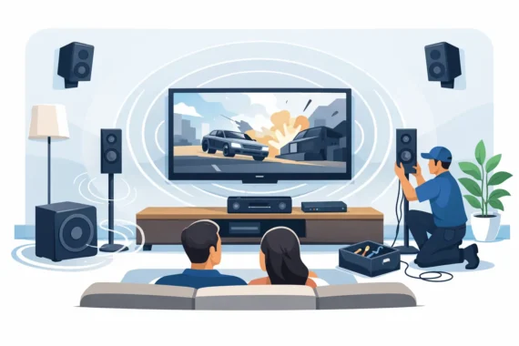 Surround Sound System Installation Done Right