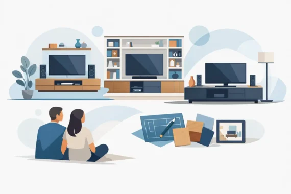 10 Custom Media Cabinet Ideas That Work