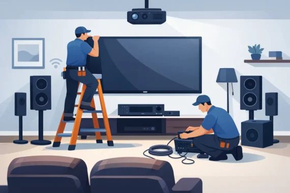 What a Home Theater Installation Service Does