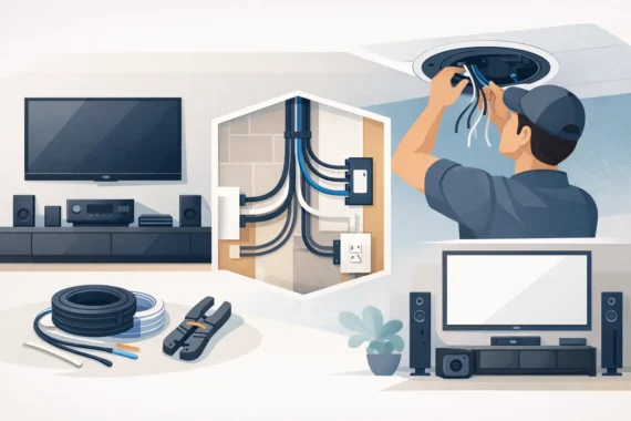 Home Theater Wiring Guide for a Cleaner Install