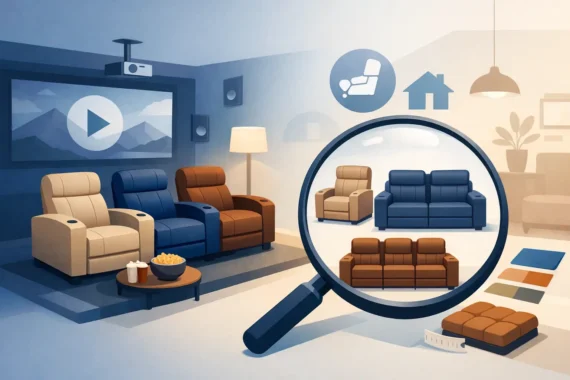 How to Choose Theater Seating for Your Home