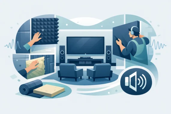 How to Soundproof a Media Room Properly
