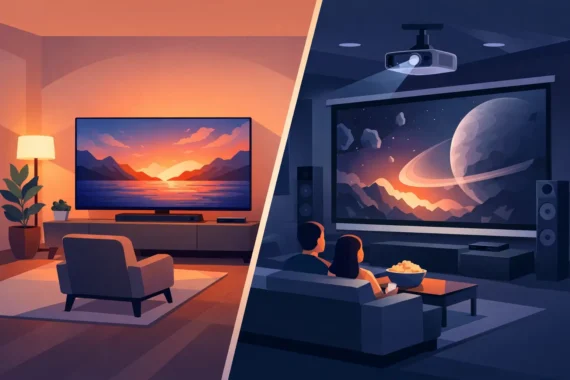 OLED vs Projector Room: What Fits Your Home?